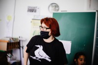 Monika Podolínska - zábery z nakrúcania